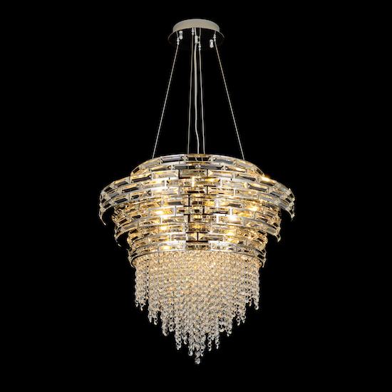 Crystal Chandeliers for Art Gallery Hall – Bright & Decorative Fixtures NC-P914