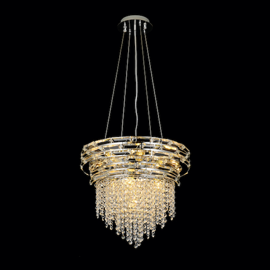 Crystal Chandeliers for Art Gallery Hall – Bright & Decorative Fixtures NC-P914