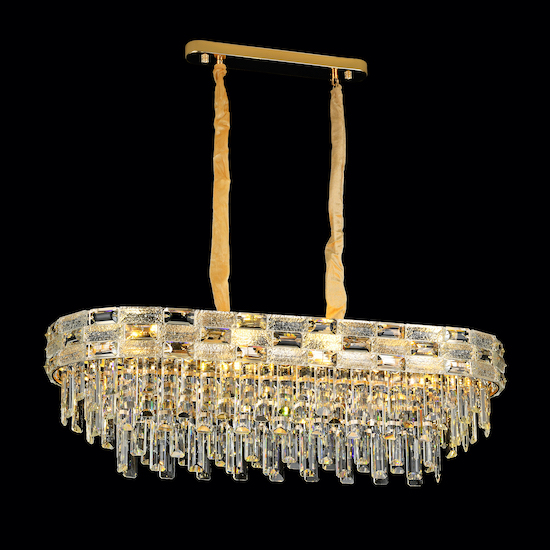 Vintage Crystal Chandeliers for Ballroom | Classic Lighting Designs NC-P956-L90