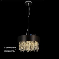 Baroque Crystal Chandelier | Versailles-Inspired Rope Cuts & Pear Drops NC-P88008-400