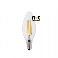 C35 LED filament bulb candle bulb 2W 4W dimmable/IC/RC design