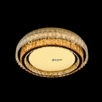 Contemporary Crystal Sphere Ceiling lamp | Minimalist Luxury for Loft Spaces NC-C88029-D55
