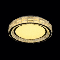 Crystal Ceiling Lights for Living Room – Elegant Flush Mount Lighting dia60cm dia50cm NC-C958-D60