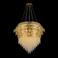 Crystal Chandeliers for Art Gallery Hall – Bright & Decorative Fixtures NC-P914