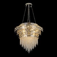 Crystal Chandeliers for Art Gallery Hall – Bright & Decorative Fixtures NC-P914