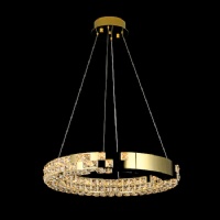 Crystal Chandeliers for Loft Living Space – Modern Industrial Style NC-P937-D60