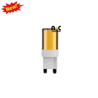 G9 LED bulb light 3w new design 2024 cob Flicker Free dimmable g9 bulb lamp warm white 220v-240v /110v-130v