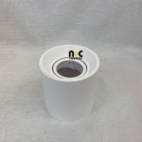 GU10 MR16 lamp holder fixture LED downlight frame round square recessed and surface mounted mr16 spotlight frame g5.3