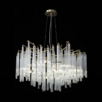 Gold Tree Branch Crystal Chandeliers for Victorian-Style Bedroom – Classic Antique Design NC-P6221GD D76CM D60CM