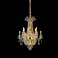 Grand Foyer Crystal Chandelier | Commanding Presence for High Ceilings NC-P909