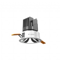 LED spotlights Aluminum Fixture LED Recessed spot lights led ceiling spotlights for home hotel restaurant project with factory price