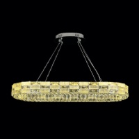 Modern Crystal Chandeliers for Open Concept Living Room | Oval shape Stylish Home Decor NC-P958-L100