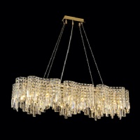 Modern Luxury Crystal Chandelier | Clean Lines Meets Dazzling Opulence NC-P915