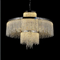 Smart Dimming Crystal Pendant | Wireless Control & Tunable White Light NC-P964R for hotel and villa