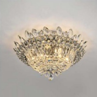 Ultra-Thin K9 Crystal Ceiling Light | Unique Design for Modern Living Room NC-C933-D65